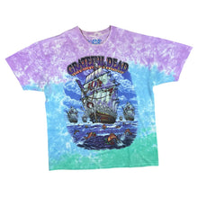 Load image into Gallery viewer, Liquid Blue THE GRATEFUL DEAD &quot;Ship Of Fools&quot; Psychedelic Rock Music Band Tie Dye Graphic T-Shirt
