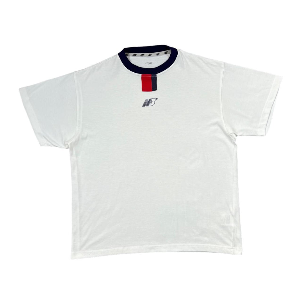NEW BALANCE Classic Mini Logo Graphic Short Sleeve Cotton T-Shirt