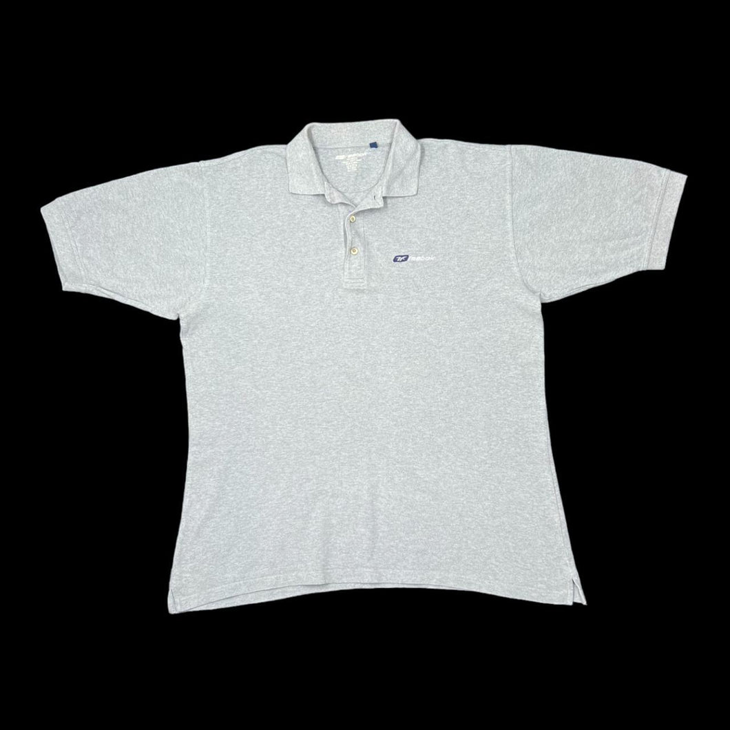 REEBOK Classic Basic Embroidered Mini Logo Short Sleeve Polo Shirt