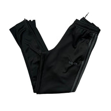 Load image into Gallery viewer, ADIDAS Climalite Three Stripe Mini Logo Skinny Fit Tracksuit Bottoms Trousers
