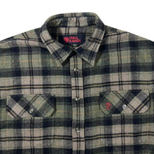Load image into Gallery viewer, Vintage Fjallraven Multi Check Wool Polyester Long Sleeve Flannel Shirt
