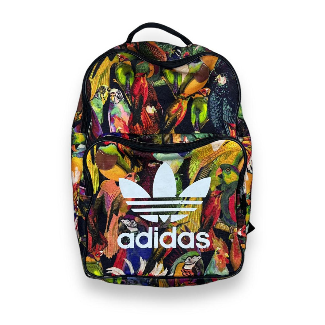 ADIDAS x THE FARM COMPANY Birds Parrots Patterned Rucksack Backpack Bag