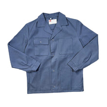 Load image into Gallery viewer, ADOLPH LAFONT Classic Blue French Worker Chore Jacket Over Shirt
