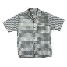 Load image into Gallery viewer, Early 00&#39;s OCEAN PACIFIC Skater Surfer Check Short Sleeve Open Collar Shirt
