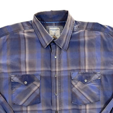 Load image into Gallery viewer, Panhandle Rough Stock Cowboy Western Check Popper Long Sleeve Shirt
