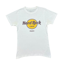 Load image into Gallery viewer, HARD ROCK CAFE &quot;Paris&quot; Classic Souvenir Logo Spellout Graphic T-Shirt
