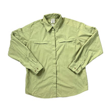 Load image into Gallery viewer, COLUMBIA SPORTSWEAR Classic Green Utility Hiking Outdoor Long Sleeve Shirt

