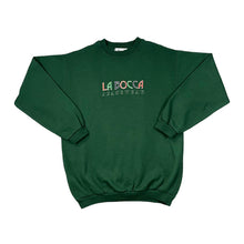 Load image into Gallery viewer, Vintage 90&#39;s LA BOCCA JEANSWEAR Embroidered Logo Spellout Crewneck Sweatshirt

