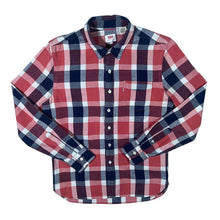 Load image into Gallery viewer, Levi&#39;s Red White Navy Blue Plaid Check Cotton Long Sleeve Shirt

