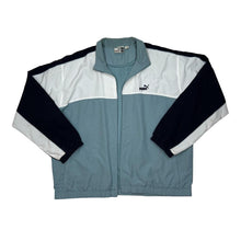 Load image into Gallery viewer, Vintage 90’s PUMA Classic Colour Block Embroidered Mini Logo Windbreaker Track Jacket
