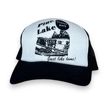 Load image into Gallery viewer, Vintage PINE LAKE TRAILER PARK Souvenir Graphic Mesh Trucker Baseball Cap
