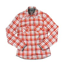 Load image into Gallery viewer, MAMMUT Classic Red Plaid Check Long Sleeve Popper Button Shirt
