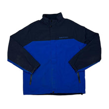 Load image into Gallery viewer, NAUTICA Embroidered Mini Spellout Logo Colour Block Fleece Lined Jacket
