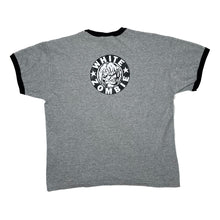 Load image into Gallery viewer, Early 00’s WHITE ZOMBIE Classic Centre Logo Alternative Heavy Metal Band Ringer T-Shirt
