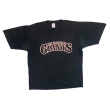 Load image into Gallery viewer, Vintage Jerzees (1988) MLB San Francisco Giants Baseball Single Stitch Black T-Shirt
