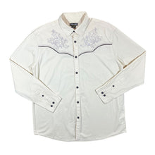Load image into Gallery viewer, ATLAS FOR MEN Cowboy Western Cream Cotton Long Sleeve Shirt
