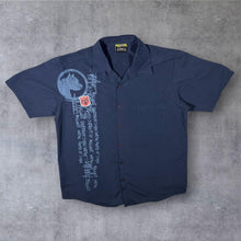 Load image into Gallery viewer, Early 00&#39;s Bullrot Wear &quot;Bullrot Squad&quot; Y2K Graphic Grey Short Sleeve Shirt
