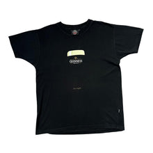 Load image into Gallery viewer, GUINNESS DRAUGHT &quot;...By Night&quot; Beer Logo Spellout Graphic Cotton T-Shirt
