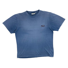 Load image into Gallery viewer, Early 00&#39;s WEIRD FISH Classic Embroidered Mini Logo Faded Blue Short Sleeve T-Shirt
