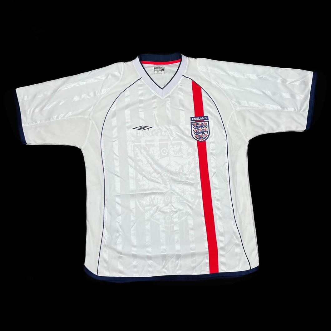 Early 00’s Umbro ENGLAND Sportwool International Football Shirt