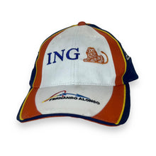 Load image into Gallery viewer, RENAULT F1 TEAM Formula One &quot;Fernando Alonso&quot; Motorsports Racing Embroidered Logo Baseball Cap
