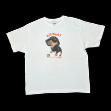 Load image into Gallery viewer, Early 00&#39;s The Dog Artist Collection RUFF WEEK? &quot;Dachshund&quot; Dog Puppy Novelty Spellout Graphic T-Shirt
