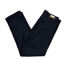 Load image into Gallery viewer, BOSS HUGO BOSS &quot;Alabama&quot; Classic Black Corduroy Cord Trousers Bottoms
