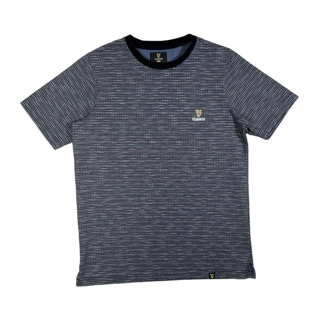 GUINNESS Classic Embroidered Mini Logo Patterned Short Sleeve T-Shirt
