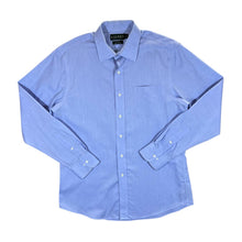 Load image into Gallery viewer, Lauren Ralph Lauren &quot;Fitted Non Iron&quot; Classic Blue Long Sleeve Cotton Shirt

