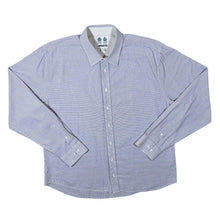 Load image into Gallery viewer, Musto Classic White Blue Green Check Long Sleeve Cotton Shirt
