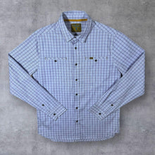 Load image into Gallery viewer, RAB Classic Blue White Check Long Sleeve Cotton Shirt
