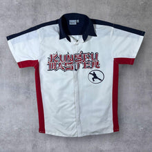 Load image into Gallery viewer, Early 00's Identic "Kung Fu Master" Embroidered Spellout Y2K Graphic Shirt
