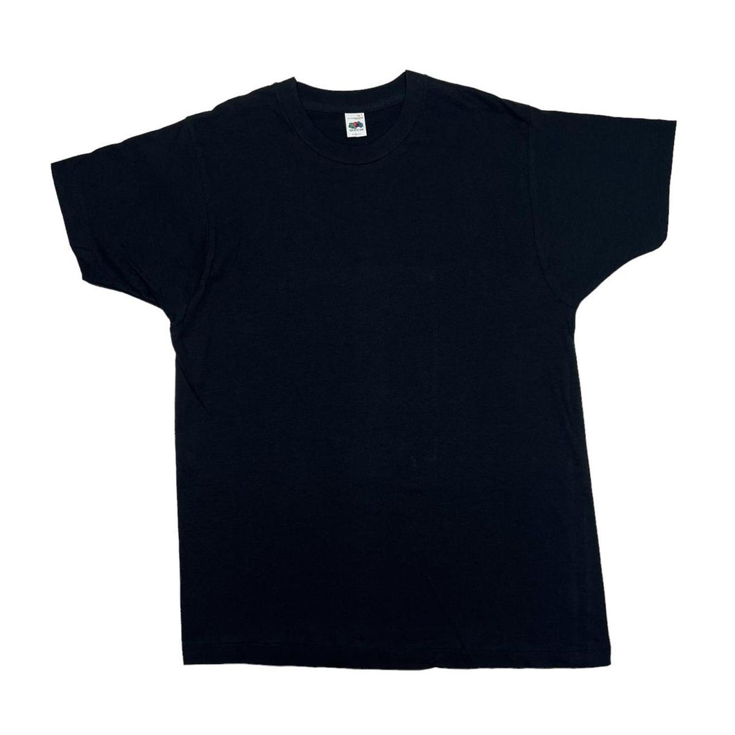 Vintage 90’s FRUIT OF THE LOOM Classic Basic Blank Essential Cotton Single Stitch T-Shirt