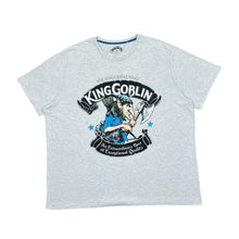 Load image into Gallery viewer, WYCHWOOD BREWERY &quot;King Goblin&quot; Beer Drinks Logo Spellout Graphic T-Shirt
