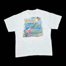 Load image into Gallery viewer, HARD ROCK CAFE “Cayman Islands” Souvenir Spellout Graphic T-Shirt
