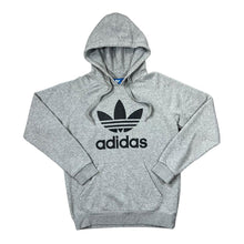 Load image into Gallery viewer, ADIDAS Classic Trefoil Big Logo Spellout Graphic Pullover Hoodie
