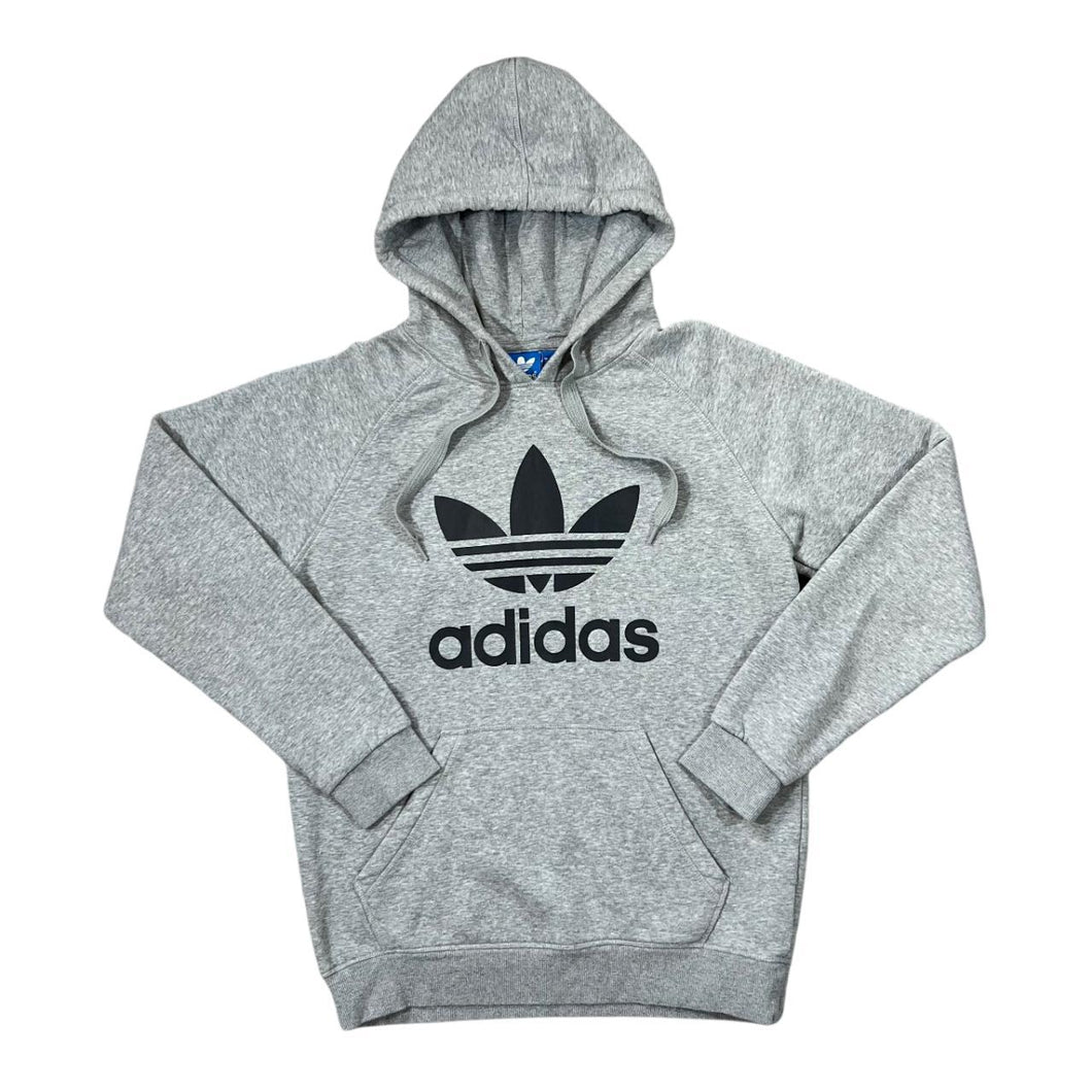 ADIDAS Classic Trefoil Big Logo Spellout Graphic Pullover Hoodie