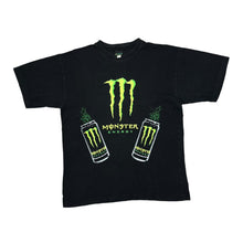 Load image into Gallery viewer, MONSTER ENERGY Drink Promo Can Logo Spellout Graphic T-Shirt
