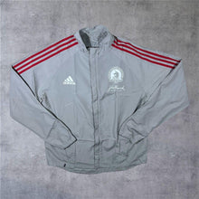 Load image into Gallery viewer, Adidas “Boston Marathon 2008” Three Stripe Sponsor Graphic Windbreaker Track Jacket

