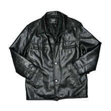 Load image into Gallery viewer, Vintage 90&#39;s REPORTAGE R.G.A. Made In Italy Faux Leather Effect Jacket
