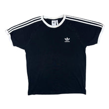 Load image into Gallery viewer, ADIDAS Classic Three Stripe Trefoil Mini Logo Ringer T-Shirt
