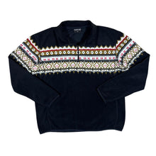 Load image into Gallery viewer, TENDEGREES Outdoor Wear Fairisle Patterned 1/4 Zip Fleece Sweatshirt
