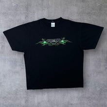 Load image into Gallery viewer, Vintage Hurricane Festival 2003 Music Band Lineup Graphic Black T-Shirt

