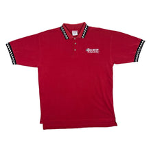 Load image into Gallery viewer, Vintage J.Michael DARLINGTON Embroidered Mini Logo Motorsports Speedway Checkerboard Trim Polo Shirt

