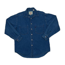 Load image into Gallery viewer, Early 00’s LEVI’S RED TAB Classic Metal Button Denim Long Sleeve Shirt
