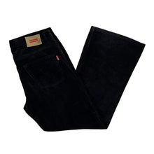 Load image into Gallery viewer, Vintage STANLEY Made In Poland Classic Black Corduroy Cord Straight Leg Trousers
