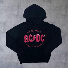 Load image into Gallery viewer, AC/DC (2021) "Dirty Deeds" Hard Rock Music Band Cotton Black Hoodie
