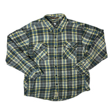 Load image into Gallery viewer, Timberland Multi Plaid Check Long Sleeve Acrylic Wool Flannel Shirt
