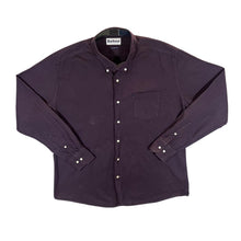 Load image into Gallery viewer, Barbour &quot;Tailored Fit&quot; Maroon Purple Long Sleeve Button-Up Cotton Shirt
