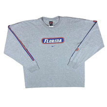 Load image into Gallery viewer, Vintage NIKE Team NCAA Florida Gators College Logo Graphic Long Sleeve T-Shirt
